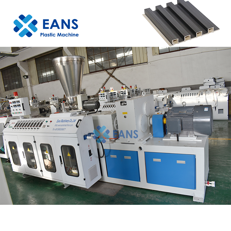 China WPC Louvers Panel Extruder Manufacturing Making Machine