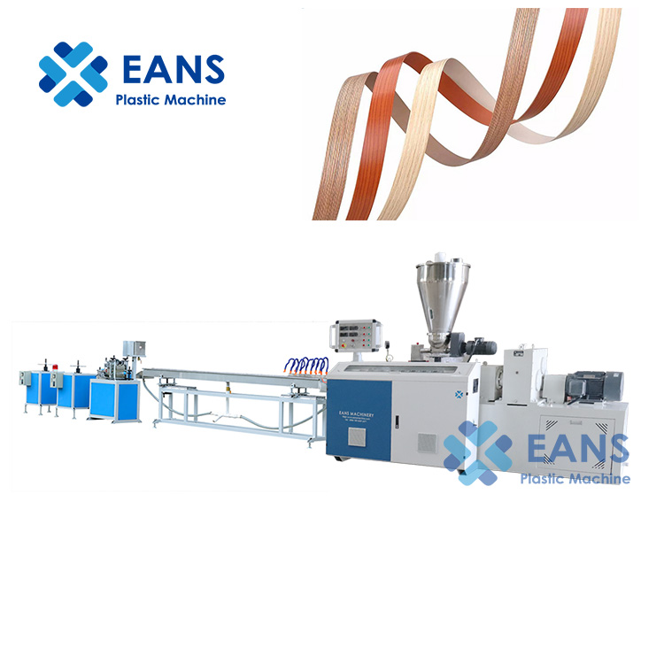 2 Out 6 Out 8 Out PVC Edge Banding Tape Strip Manufacturing Machine Process