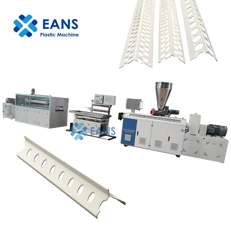 Plastic PVC Protection Wall Corner Beads Tape Sheet Extrusion Line / Manufacturing Machine