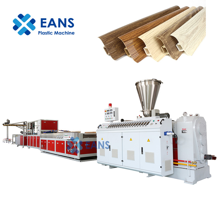Double out Plastic PVC Skirting Board Extrusion Production Line From China