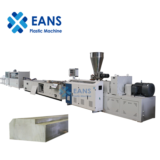 Solid PVC WPC Door Frame Profile Extrusion Machine With Best Quality