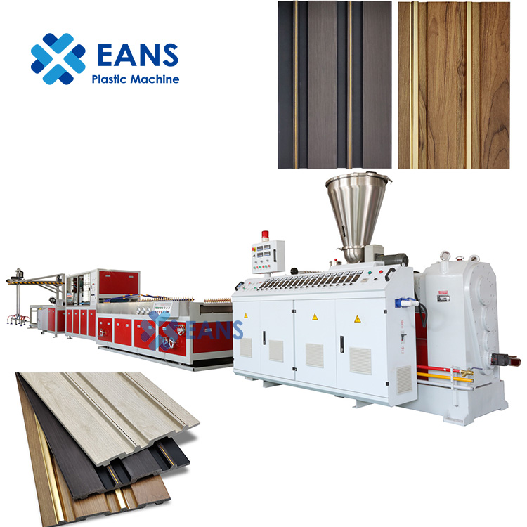PS Louver Fluted Wall Panel Making Extrusion Machine