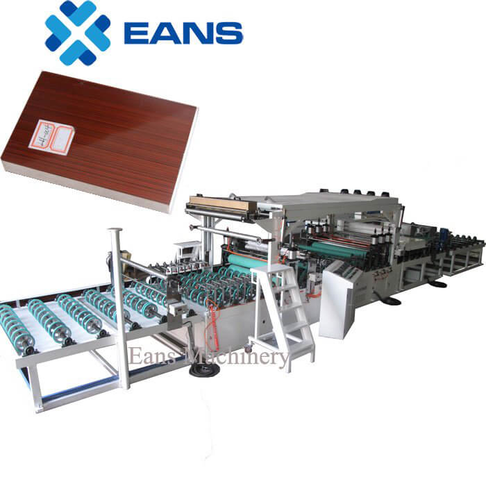 Lamination machine for PVC foam board