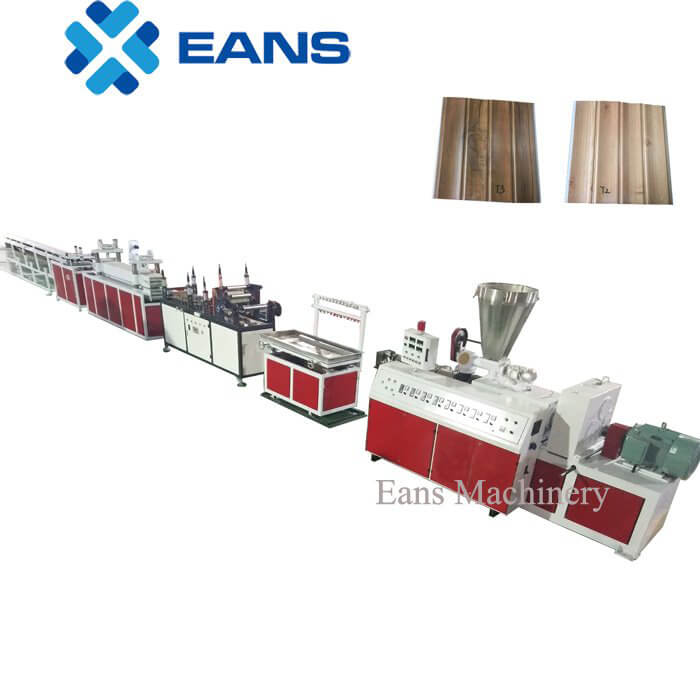 Lamination PVC wall panel machine with complete set