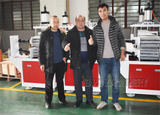 Uzbekistan Customer Visted Us For WPC Wall Panel Making Machine